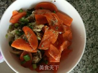 Carrots Mixed with Gluten recipe