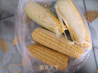 Electric Pressure Cooker～～boil Fresh Sticky Corn in Northeast Black Soil recipe