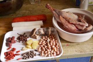 Yam Carrot Chicken Soup recipe