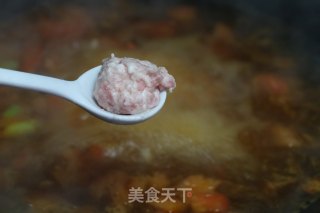 Tomato Meatball Tofu Soup recipe