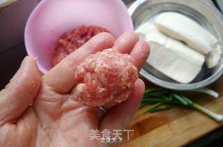 Meatball Tofu Soup recipe