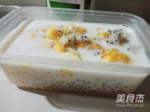 Assorted Fruit Sago recipe