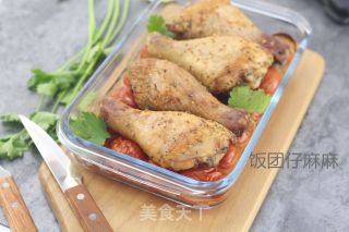 Flavored Roasted Chicken Drumsticks recipe