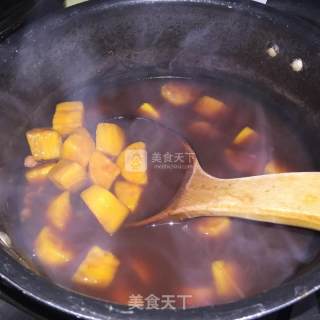 Red Bean, Barley, Sweet Potato Congee recipe