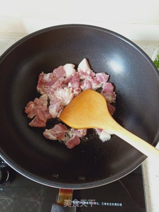 Steamed Noodles with Beans and Pork recipe