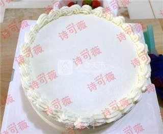 #aca烤明星大赛#cream Fruit Cake recipe