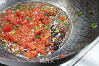 Make Him A Bowl of Noodles with Love-tomato Omelette Noodles recipe