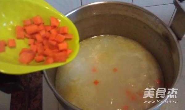 Crab Vermicelli Melon Porridge recipe