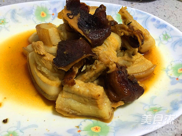 Braised Pork Belly with Potatoes recipe
