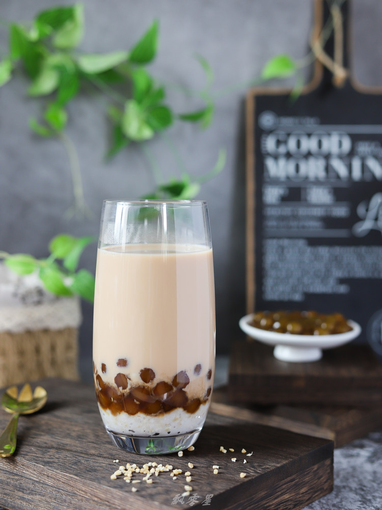 Oatmeal Pearl Milk Tea recipe