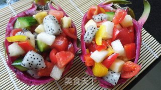 Assorted Vegetable and Fruit Salad recipe