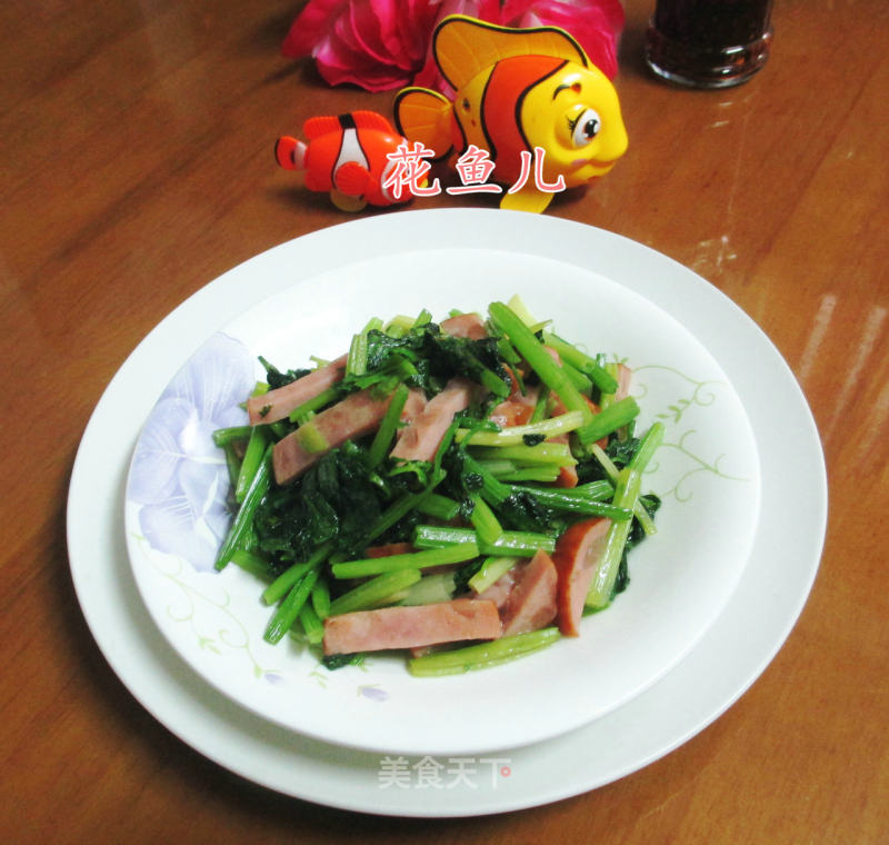Stir-fried Celery with Pork Ham recipe