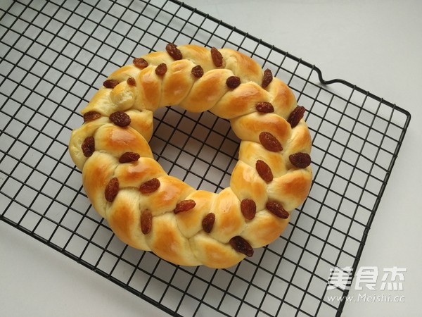 Christmas Wreath Bread recipe