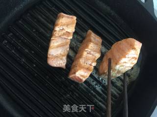 Fried Salmon recipe