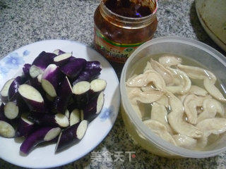 Stir-fried Eggplant with Soy Protein recipe