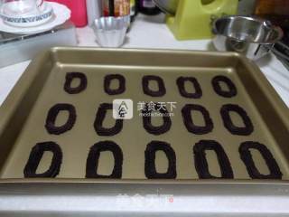 #aca烤明星大赛#cocoa-flavored Roman Shield Biscuits recipe