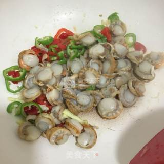 Spicy Fried Scallop Meat recipe