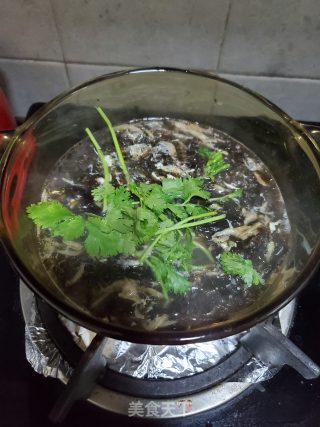 Shrimp Seaweed Egg Soup recipe