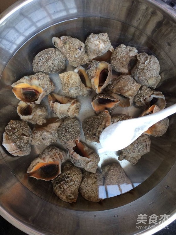 Steamed Conch recipe