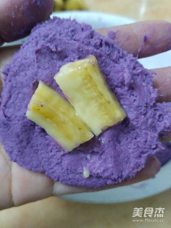 Purple Potato Cake recipe