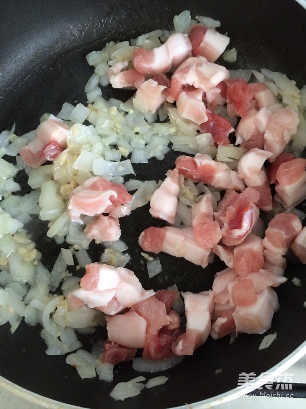 Mushroom Braised Pork Rice recipe
