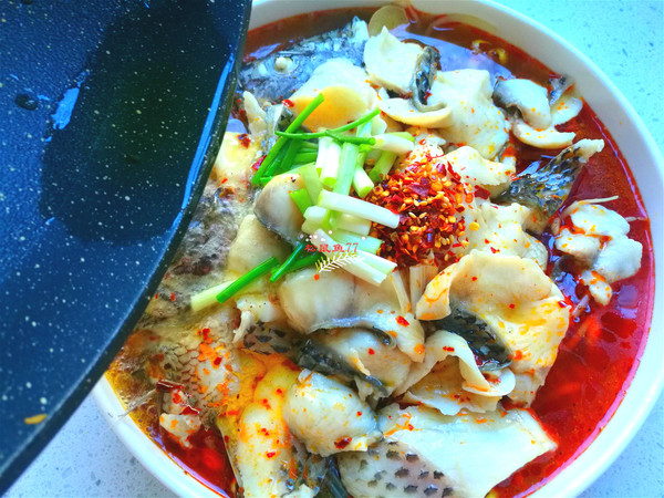 Spicy Boiled Fish recipe