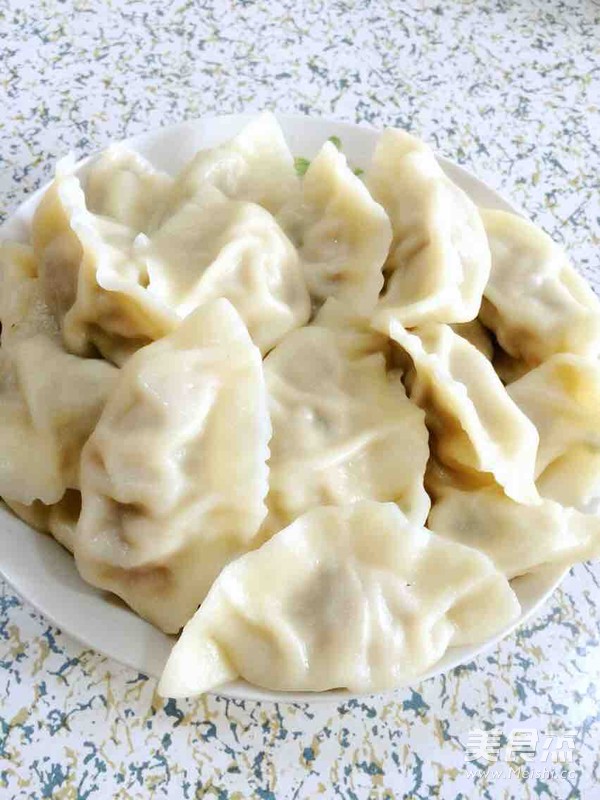 Pork, Mushroom and Shrimp Dumplings recipe