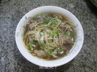 Pork Ribs Noodle Soup recipe