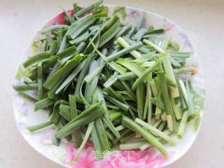 Stir-fried Soy Sprouts with Leek in Oyster Sauce recipe