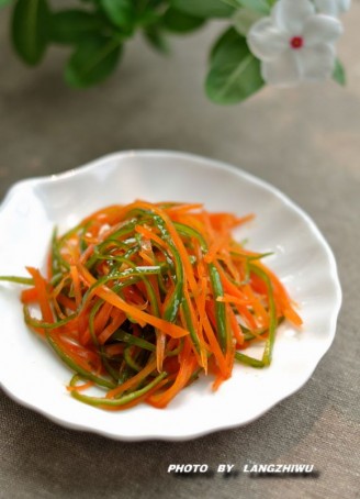 Green Pepper Carrot Pickle recipe