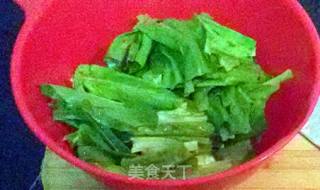 Stir-fried Lettuce with Garlic recipe