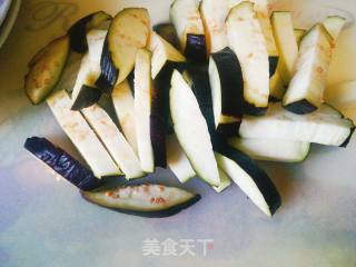 Eggplant Strips with Sauce recipe