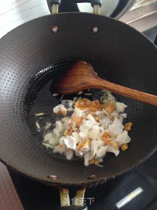 Fried Okra with Salted Egg Yolk recipe