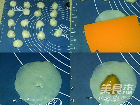 Mango Coconut Snowy Mooncake recipe