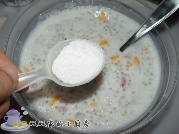 Coconut Milk Sago Fruit Fish recipe