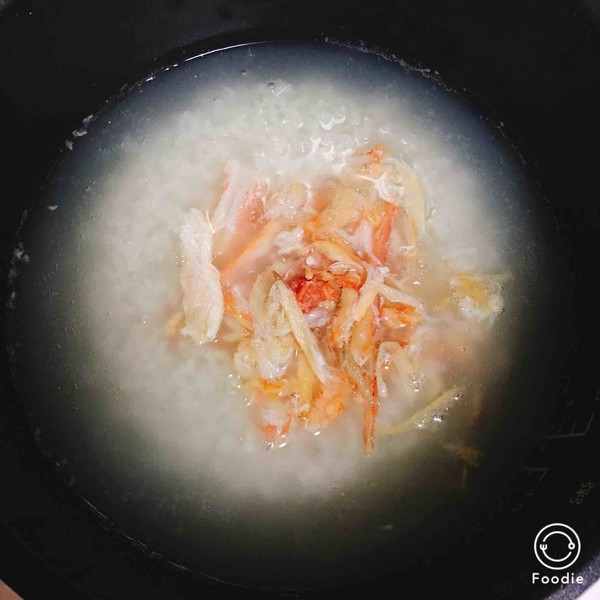 Health: Crab Meat Congee recipe