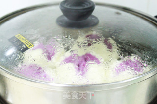 Purple Sweet Potato Mantou recipe