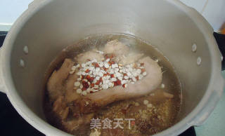 Barley Rice Clay Pot Winter Melon Duck Soup recipe