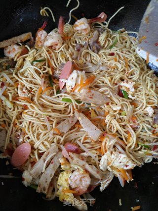 Assorted Fried Noodles recipe