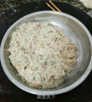 Lotus Root Meatballs recipe