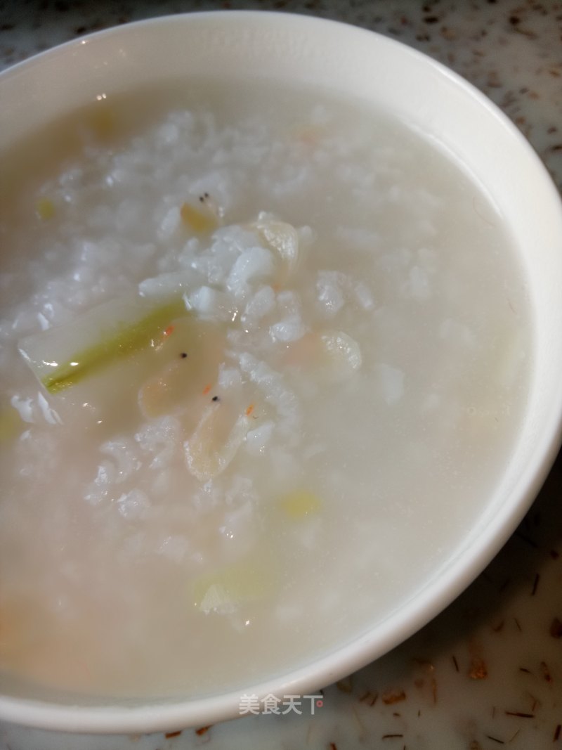 Winter Melon and Shrimp Congee