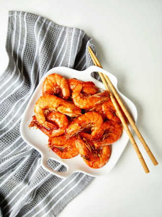 Stir-fried Shrimp with Tomato recipe