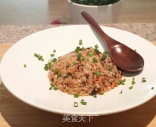 Fried Rice with Mushroom Sauce recipe
