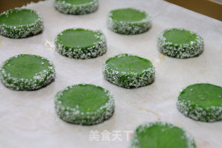 [slightly Bitter Matcha Saburi Shortbread Cookies] recipe