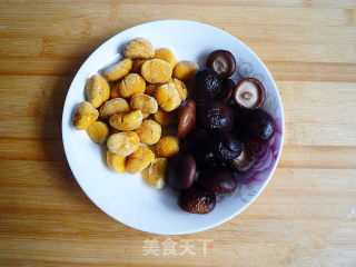 Shiitake Mushroom Roasted Chestnut recipe