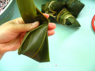 【dragon Boat Festival·zongzi】four-corner Rice Dumpling Method--black Rice Abalone Dumpling recipe