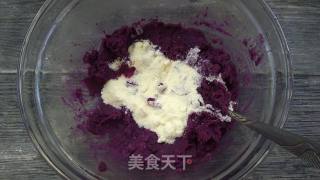 Golden Purple Sweet Potato Bread recipe