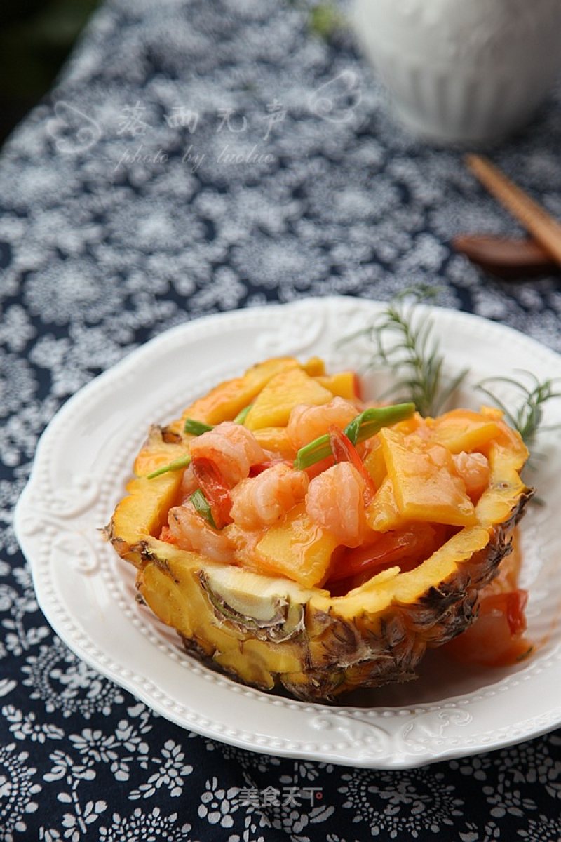 Thai-style Pineapple Shrimp Balls recipe