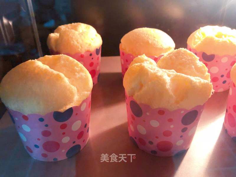 [baby Food Supplement] Chiffon Cupcakes recipe