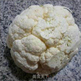 Stir-fried Cauliflower with Mustard recipe